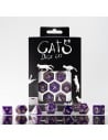 Q Workshop Qw Gatos Set Dice Purrito - Juguete Dados Especiales 7 Piezas