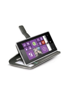 Funda wallet lumia 520 blanca WALLY321WH kiwiku.com 2