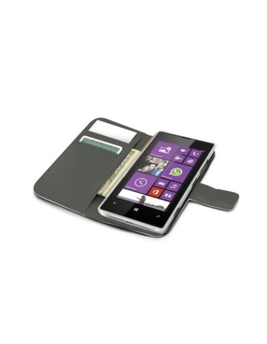 Funda wallet lumia 520 blanca WALLY321WH kiwiku.com