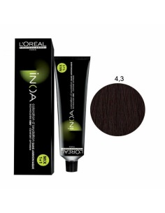 L'oreal Inoa 4.3 Coloración Permanente sin Amoníaco 60 Ml Castaño Dorado Oscuro