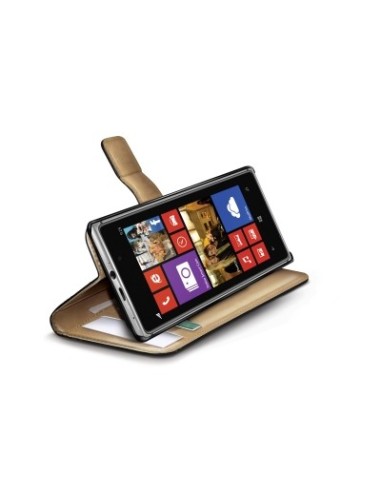 Funda wallet lumia 925 negra WALLY339 kiwiku.com