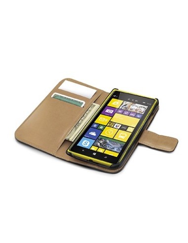 Funda wallet Nokia lumia 1520 negra WALLY378 kiwiku.com