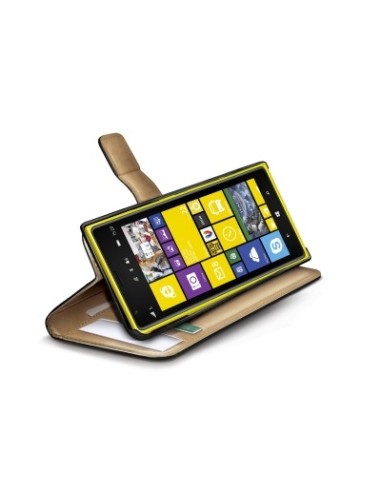 Funda wallet Nokia lumia 1520 negra WALLY378 kiwiku.com