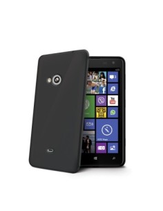 Carcasa negra lumia 625 GELSKIN356BS kiwiku.com