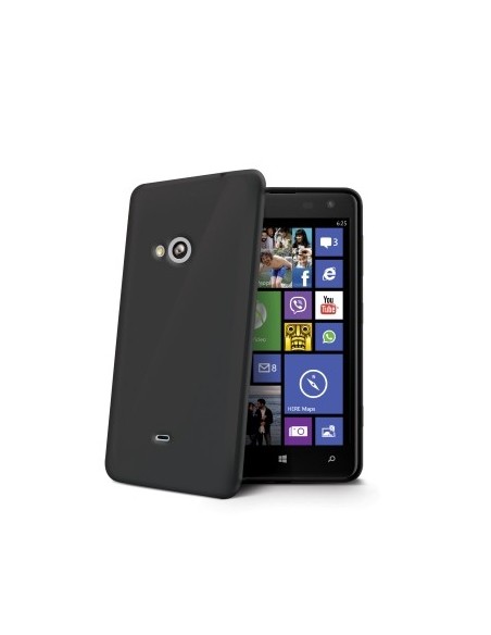 Carcasa negra lumia 625 GELSKIN356BS kiwiku.com