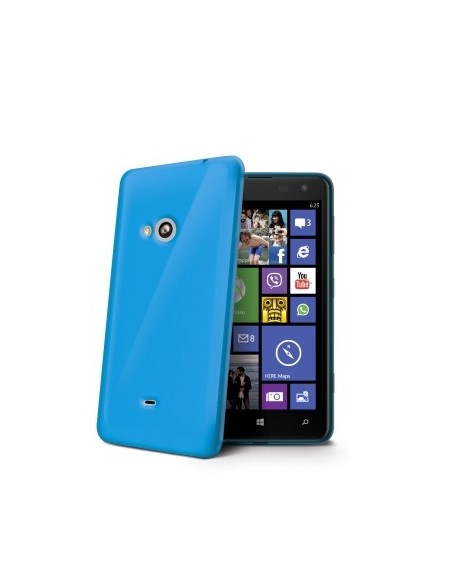 Carcasa gel azul lumia 625 GELSKIN356LB kiwiku.com