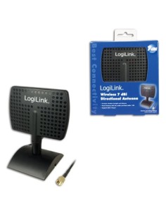 Wireless antena 7dbi direccional logilink WL0091 kiwiku.com