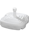 Cn Continental Base Sombrilla Cuadrada Blanca 45x45cm - Base para Sombrilla