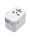 Ewent Adaptador Universal de Viaje Con 2 Puertos Usb y 3 Puertos Usb-c - Adaptador de Corriente Universal - 150 Paises - Compact