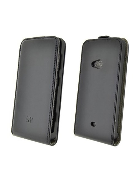 4-OK Flip ONE - Funda con tapa para Nokia Lumia 625, Negro FLN62N kiwiku.com