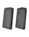 4-ok flip one - funda con tapa para nokia lumia 625, negro