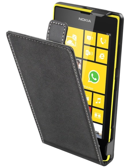 funda slim negra nokia lumia 520 muvit MUSLI0213 kiwiku.com