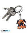 Abysse Llavero Metalico Abystyle Naruto Shippuden Pakkun - Llavero Merchandising