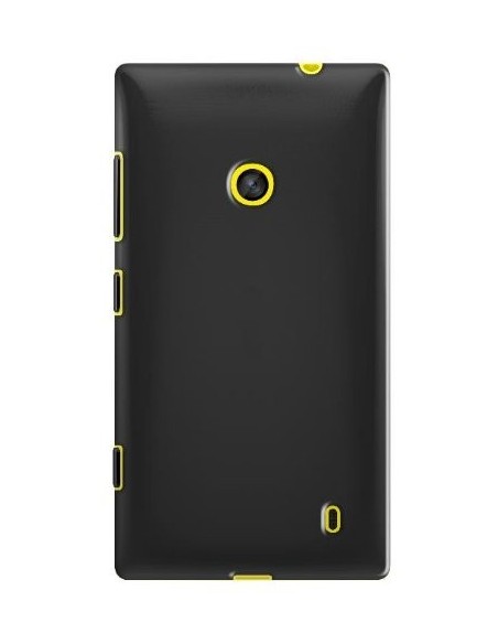 funda minigel negra nokia lumia 520 muvit MUSKI0168 kiwiku.com