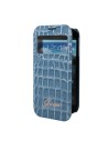 Funda booklet ventana croco azul samsung galaxy s4 mini guess