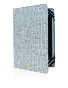 Funda tablet 9-10" crocodile beige guess
