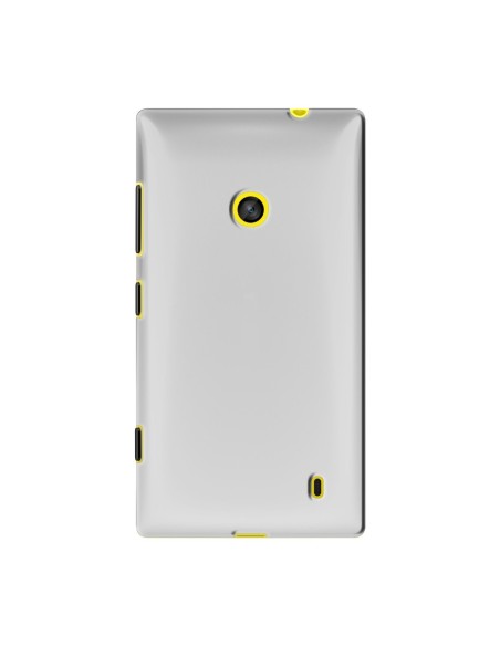 funda minigel blanca nokia lumia 520/525 muvit MUSKI0286 kiwiku.com