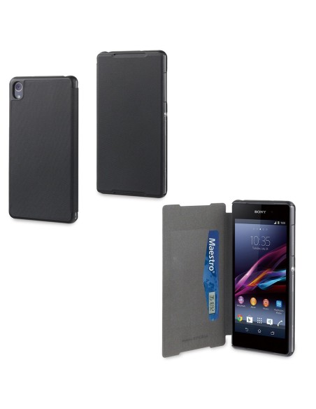 funda ultra slim folio negra sony xperia z2 made for xperia SESLI0093 kiwiku.com