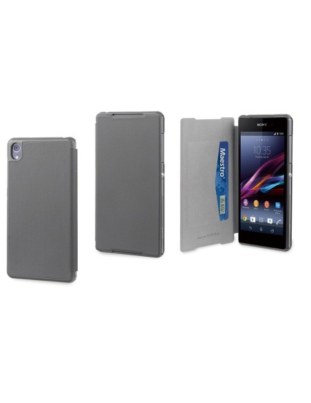 funda ultra slim folio gris sony xperia z2 made for xperia SESLI0095 kiwiku.com