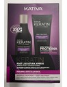 Kativa Keratin Express Post Alisado Brasileño - Tratamiento Capilar Lote 2 Piezas