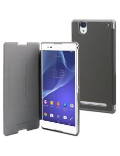 funda ultra slim folio gris sony xperia t2 ultra made for xperia SESLI0099 kiwiku.com
