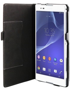 funda slim folio negra sony xperia t2 ultra made for xperia SESLI0101 kiwiku.com