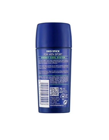 Tulipan Negro Desodorante Stick For Men 75 Ml