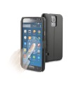 Funda eye folio negra con ventana completa samsung galaxy s5 muvit