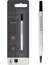 Parker Recambio Rollerball F Negro - Recambio Rollerball Negro Blister