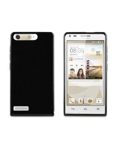 funda minigel negra humo huawei ascend g6 muvit MUSKI0330 kiwiku.com