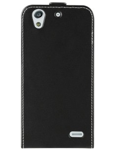 funda slim negra + protector pantalla huawei ascend g630 muvit MUSLI0522 kiwiku.com