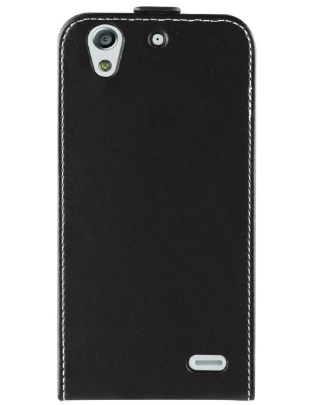funda slim negra + protector pantalla huawei ascend g630 muvit MUSLI0522 kiwiku.com