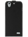 Funda slim negra + protector pantalla huawei ascend g630 muvit