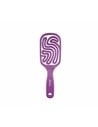 Wad Professional Beauty Cepillo Cyclo Violet - Cepillo para Cabello Con Cerdas de Punta de Bola y Doble Curva - Antideslizante 1