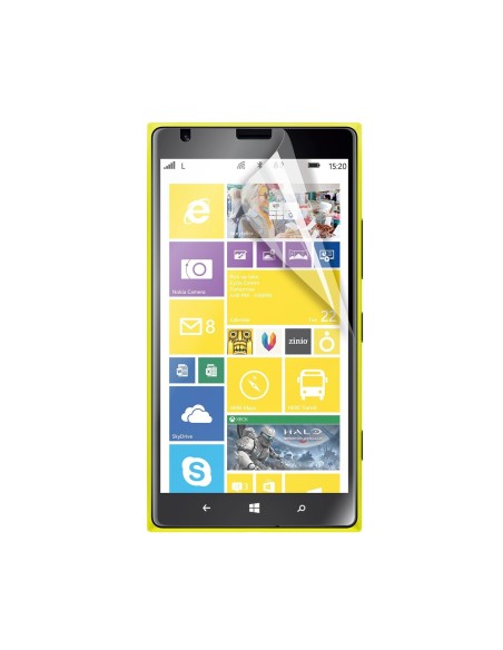 set de dos protectores pantalla: 1 mate - 1 brillo nokia lumia 1520 muvit MUSCP0441 kiwiku.com