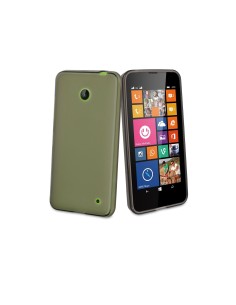 funda minigel negra humo nokia lumia 630 muvit MUSKI0334 kiwiku.com