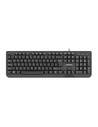 Natec Trout Slim - Teclado Usb Qwerty Negro Us Layout 1.8 M