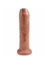 King Cock Dildo Realista Con Glande Retráctil Bronceado 7 - Dildo