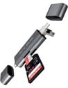 Icy Box Lector de Tarjetas Externo Ib-cr200-c Antracita - Lector Tarjetas Usb 2.0 Otg
