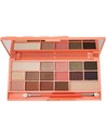 Makeup Revolution Chocolate And Peaches - Paleta de Sombras de Ojos 16 Tonos 22 Gr