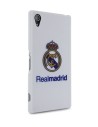 Carcasa blanca escudo color sony xperia z2 real madrid