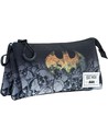 Karactermania Portatodo Skulls Batman Dc Comics Triple Compartimento
