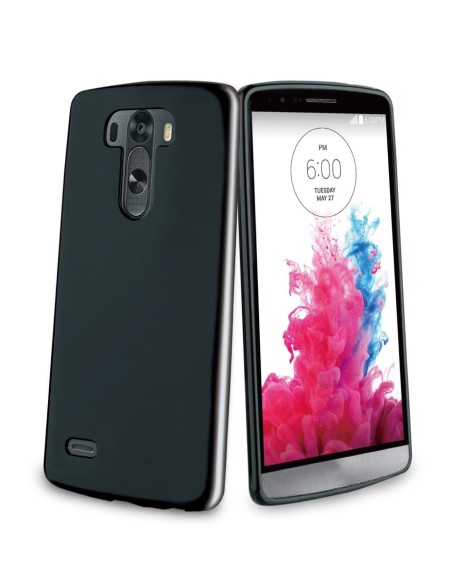 funda minigel negra lg g3 muvit MUSKI0373 kiwiku.com