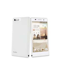 funda minigel blanca huawei ascend g6 4g muvit MUSKI0390 kiwiku.com 2