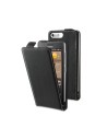 Funda slim negra + protector pantalla huawei ascend g6 4g muvit