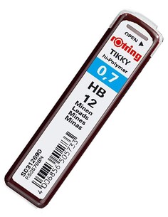 rotring-estuche-de-12-minas-0-7mm-dureza-hb-s0312690-minas-e_4006856505733_oferta