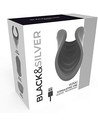 Black&silver Winki - Masturbador Masculino Recargable 10 Modos Silicona