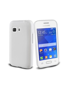 funda minigel blanca samsung galaxy young 2 muvit MUSKI0405 kiwiku.com