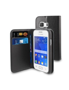 funda wallet folio función soporte negra samsung galaxy young 2 muvit MUSNS0120 kiwiku.com
