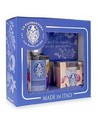 Jim Jam & Sunny la Florentina Set Iris Liquid Soap 500 Ml + Scented Candle 160 G - Set Jabon Liquido y Vela Aromatica